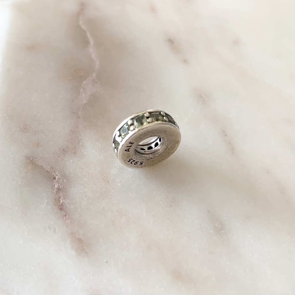 ✨Pandora Charm✨ green and silver